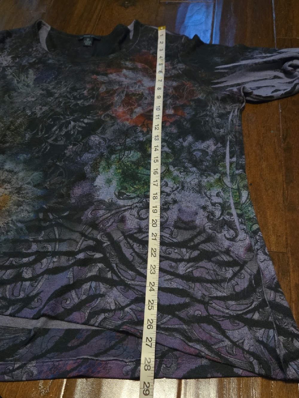 ⛱️Westbound Women Multicolor Long Sleeve Top Size 2X - Picture 5 of 7